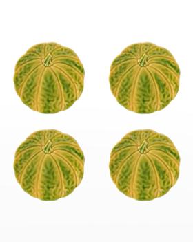 商品Pumpkin Bread and Butter Plates, Set of 4图片