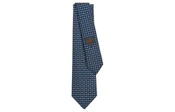 Hermes | [预售3天]爱马仕 心形碎花 领带 男款 深蓝色,商家AMRAP,价格¥2609