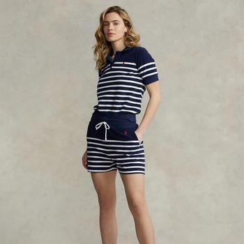 春装拉夫劳伦polo, Ralph Lauren | Polo Ralph Lauren Women's Strp Sot-Athletic Shorts - Newport Navy/Deckwash White商品图片 