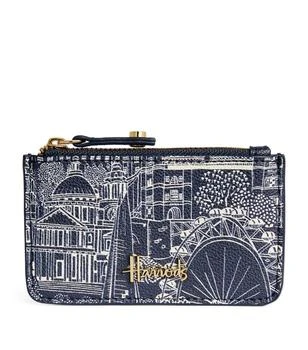 Harrods | Landmarks Zipped Card Holder 