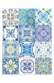 商品WALPLUS | Sky Blue Tile Wall Decals,商家Nordstrom Rack,价格¥208图片
