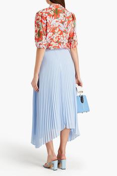 Maje | Civale floral-print woven shirt商品图片,4折×额外7.5折, 额外七五折