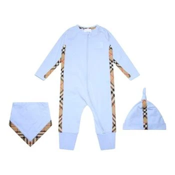 Burberry | Burberry Kids Check-Trim Three-Piece Stretched Baby Gift Set 7.3折起, 独家减免邮费