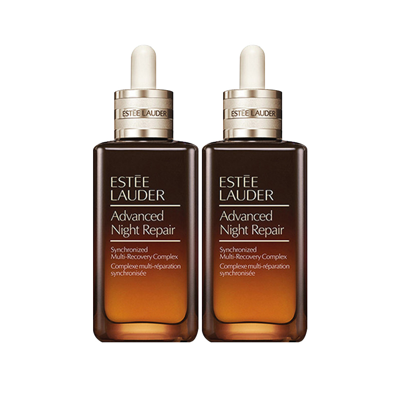 商品Estée Lauder | 【新客专享】Estee Lauder/雅诗兰黛 第七代小棕瓶精华 100ml*2 两瓶装 修护紧致律波肽,商家LuxuryBeauty,价格¥993图片