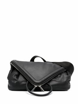 商品Bottega Veneta Men's Black Leather Briefcase图片