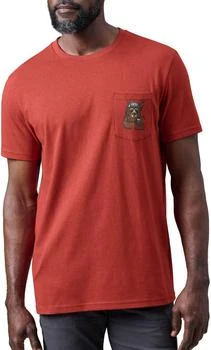 推荐YETI Men's Cool Bear Pocket Short Sleeve T-Shirt商品