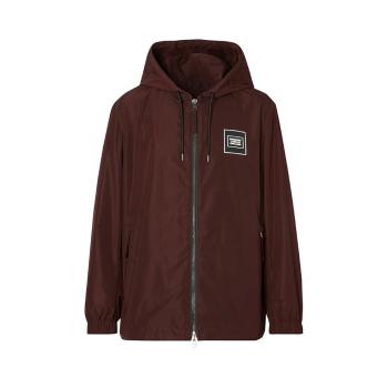 男装burberry风衣, Burberry | Burberry 博柏利 男士枣红色连帽外套 8029842商品图片 独家减免邮费