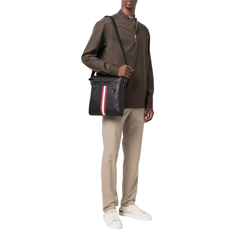 bally 包斜挎包, Bally | BALLY 男黑色男士单肩包 6238764商品图片 独家减免邮费