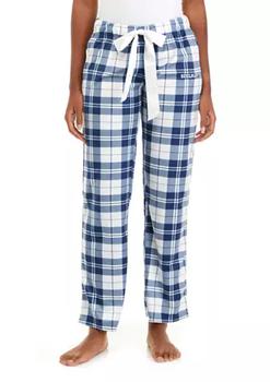 商品Concepts Sport | NCAA HBCU Spelman College Plaid Fleece Pajama Pants,商家Belk,价格¥186图片