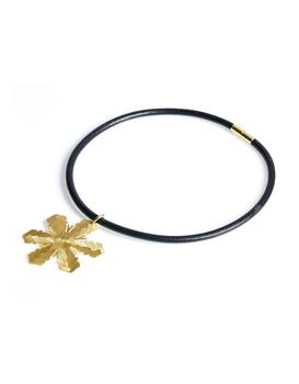 萨克斯, Stefano Patriarchi 帕特雅克 | Etched Golden Silver Stalactite w/ Leather Lace商品图片 7.2折