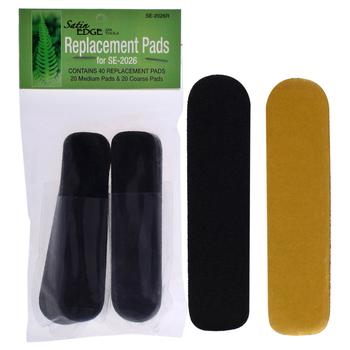 商品Satin Edge | Replacement Pads - SE-2026 by Satin Edge for Unisex - 40 Pc Grit Strips 20 Pc Mediun Pads, 20 Pc Coarse Pads,商家Premium Outlets,价格¥97图片
