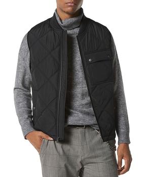 推荐Grafton Diamond Regular Fit Quilted Vest商品