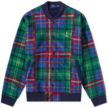 推荐Polo Ralph Lauren Plaid Sherpa Bomber Jacket商品