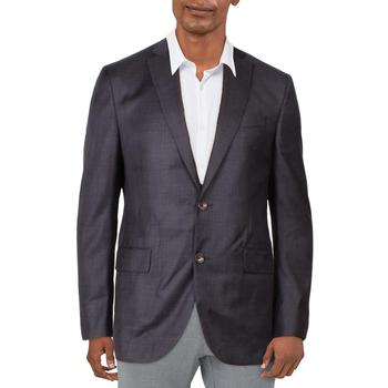 推荐Jack Victor Mens Conway Wool Glen Plaid Two-Button Suit Jacket商品