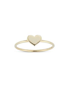 商品14K Yellow Gold Polished Heart Ring,商家Bloomingdale's,价格¥1086图片