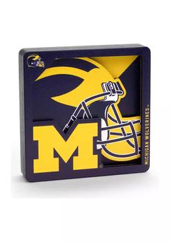 推荐NCAA Michigan Wolverines 3D Logo Series Magnets商品