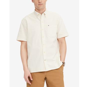 推荐Men's TH Flex Beach Seersucker Short Sleeve Custom Fit Shirt商品