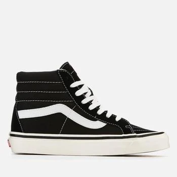 推荐VANS ANAHEIM SK8-HI 38 DX HI-TOP TRAINERS - BLACK/TRUE WHITE商品