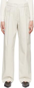 ROSETTA GETTY, ROSETTA GETTY | Grey Cotton Trousers商品图片 额外8.5折, 独家减免邮费, 额外八五折
