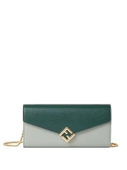 Fendi | Fendi Ff Diamonds Continental Wallet On Chain Accessories,商家Baltini,价格¥4710