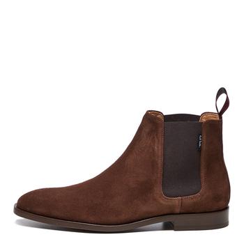 推荐Paul Smith Gerald Boots - Dark Brown Suede商品