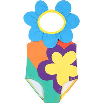 商品Stella McCartney | Stella McCartney Kids Pink Swimsuit For Baby Girl With Flower,商家Italist,价格¥679图片