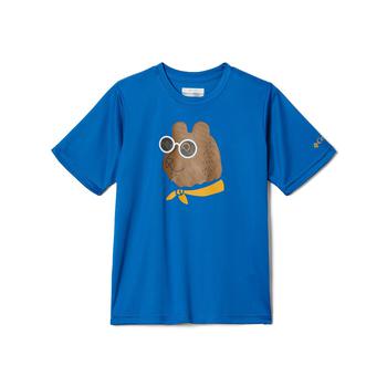 Columbia | Big Boys Grizzly Ridge Short Sleeves Graphic T-shirt商品图片,5折, 独家减免邮费