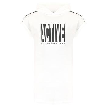 推荐White Active Logo Hooded Dress商品