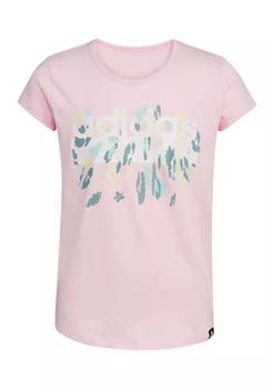 商品Adidas | Girls 7-16 Short Sleeve Scoop Neck Graphic T-Shirt,商家Belk,价格¥92图片