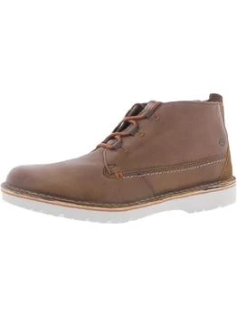 推荐Eastford Mid Mens Leather Round Toe Ankle Boots商品