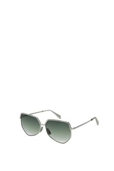 推荐Sunglasses Metal Silver Grey商品