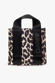推荐Shoulder bag with leopard print商品