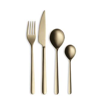 商品Mepra | Linea Champagne 5-Piece Place Setting,商家Bloomingdale's,价格¥1462图片