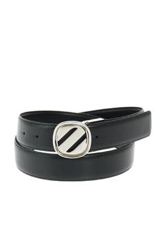 zegna皮带, Zegna | Ermenegildo Zegna Men's Black Other Materials Belt商品图片 