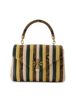 tory burch kira链条包, Tory Burch | Kira Exotic Stripe Small Top-Handle Satchel商品图片 