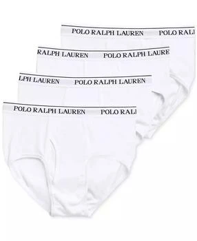 Ralph Lauren | Men's 4-Pack Classic-Fit Mid-Rise Briefs,商家Macy's,价格¥370