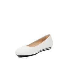 product Tods Womens Ballerina Flats White ( US Size Chalk image
