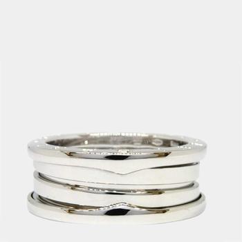 [二手商品] BVLGARI | Bvlgari B.Zero1 18K White Gold Ring EU 56商品图片,9.9折
