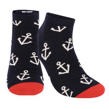 商品Anchor low socks in navy图片