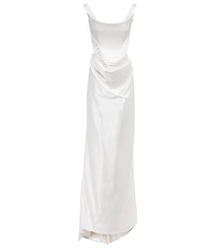 Vivienne Westwood | 新娘造型 — 缎布长礼服商品图片,