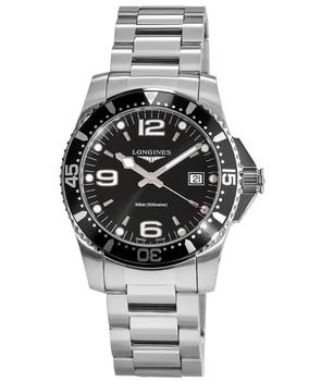 Longines HydroConquest Quartz 41mm Black Dial Stainless Steel Men's Watch L3.740.4.56.6