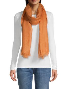 更多maxmara围巾, Weekend Max Mara | Sion Fringe-Trim Linen Scarf商品图片 6折