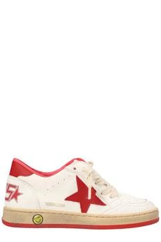 Golden Goose | Golden Goose Kids Ball Star Lace-Up Sneakers,商家Cettire,价格¥1031