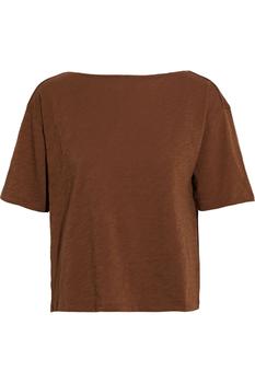 Theory | Nebulous slub cotton-jersey T-shirt商品图片 4.2折
