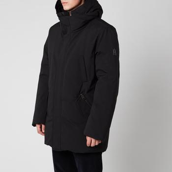 推荐Mackage Men's Edward Down Coat With Removable Hooded Bib - Black商品