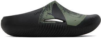 ROA | Black Crocs Edition Mellow Clogs,商家Ssense US,价格¥467