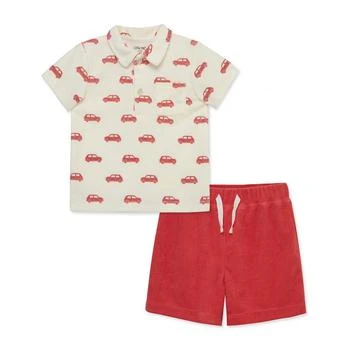 Little Me | Baby Boys Car Terry Set,商家Macy's,价格¥210