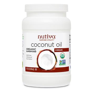 商品Nutiva Coconut Oil, Organic Extra Virgin - 15 Oz图片