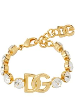 Dolce & Gabbana | Dg Crystal Chain Bracelet,商家LUISAVIAROMA,价格¥5891