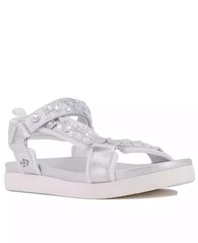 Juicy Couture | Little and Big Girls Friant Sandals,商家Macy's,价格¥103